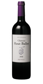 Canon Fronsac Château Haut Ballet 2008
