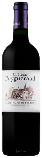 Francs Côtes de Bordeaux Château Puygueraud 2013