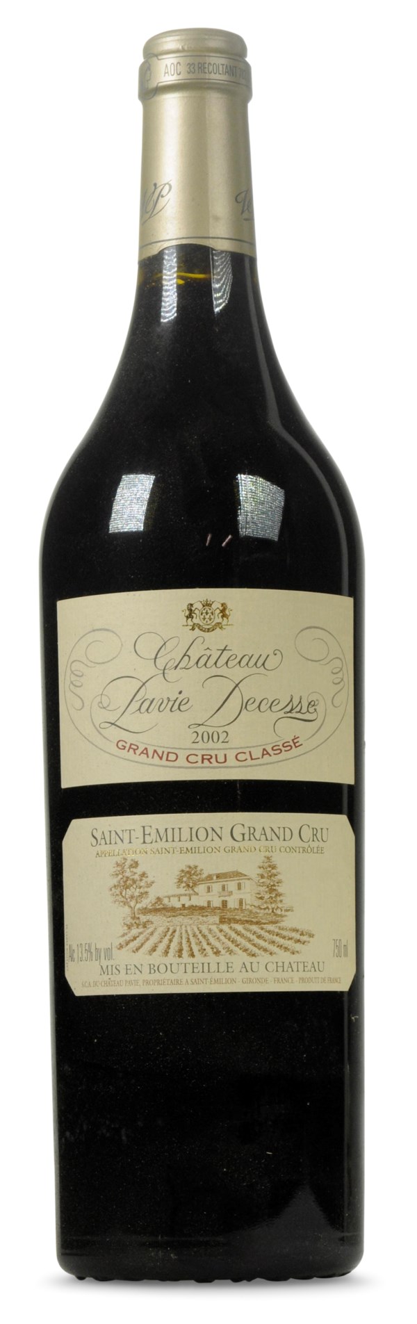 Saint Emilion Grand Cru Classé Château Pavie Decesse 2002