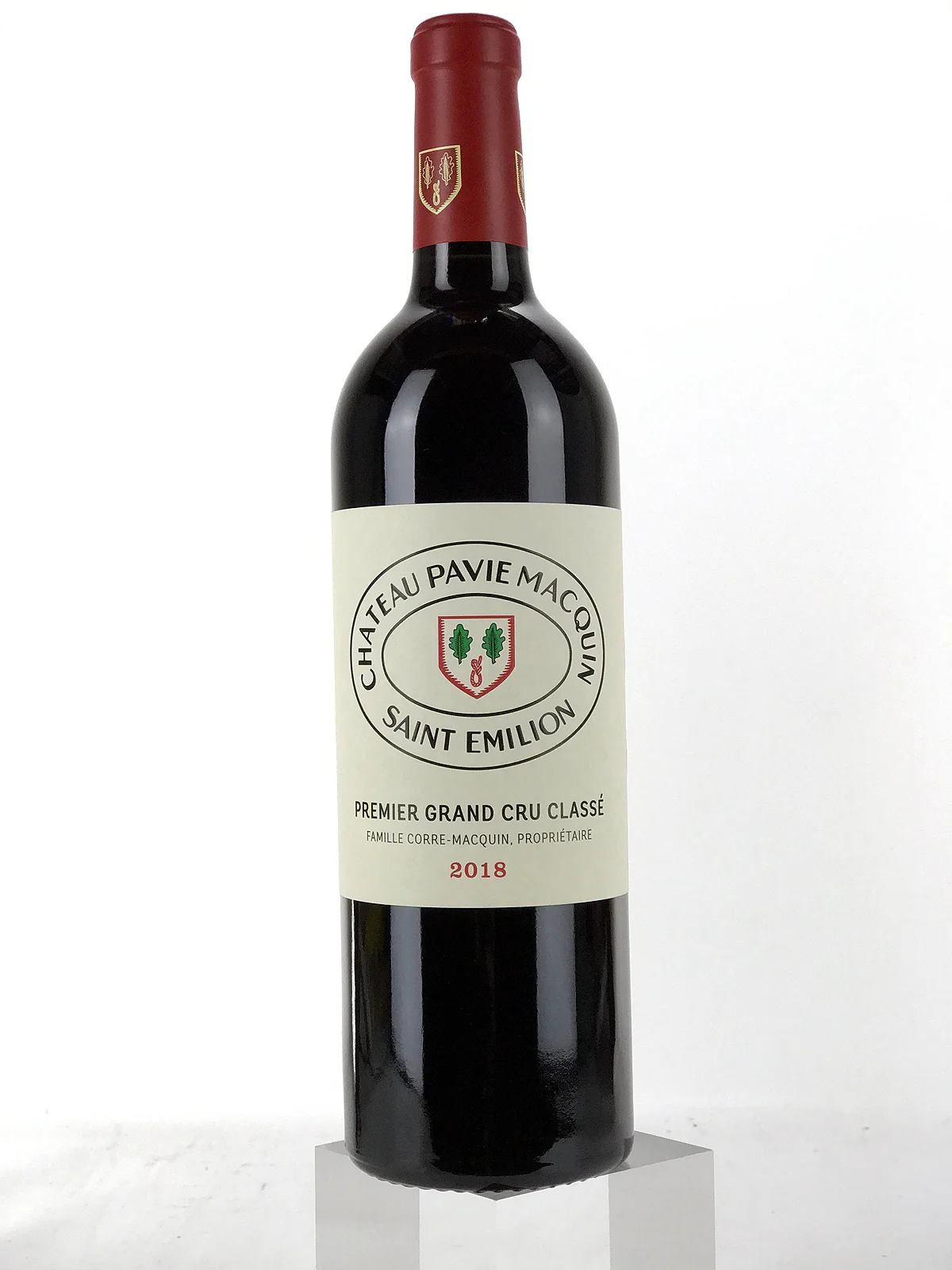 Saint Emilion 1er Grand Cru Classé Château Pavie Macquin 2018