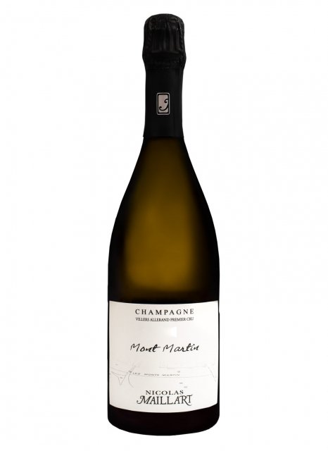 Champagne 1er Cru "Mont Martin" Millésimé Pinot Meunier Extra Brut Domaine Nicolas Maillart 2019