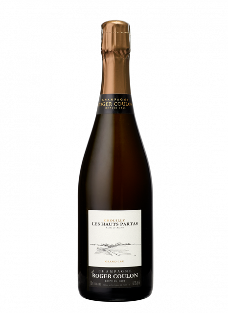 Champagne Grand Cru "Chouilly" Les Hauts Partas Chardonnay Blanc de blancs Brut Nature Domaine Roger Coulon 2017