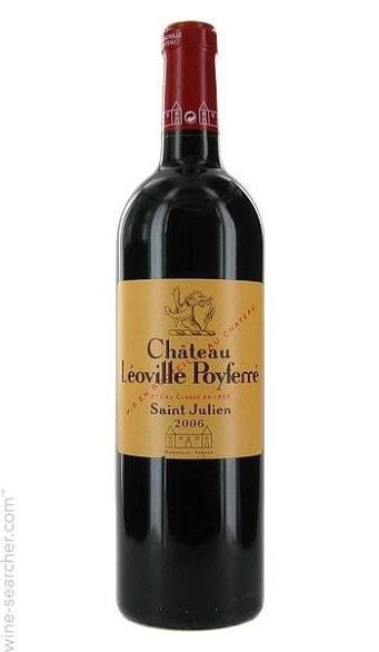 Saint Julien 2ème Grand Cru Classé Château Léoville Poyferré 2006