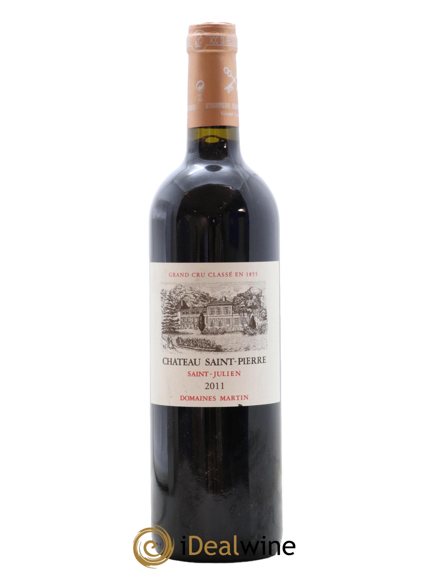 Saint Julien 4ème Grand Cru Classé Château Saint Pierre 2011