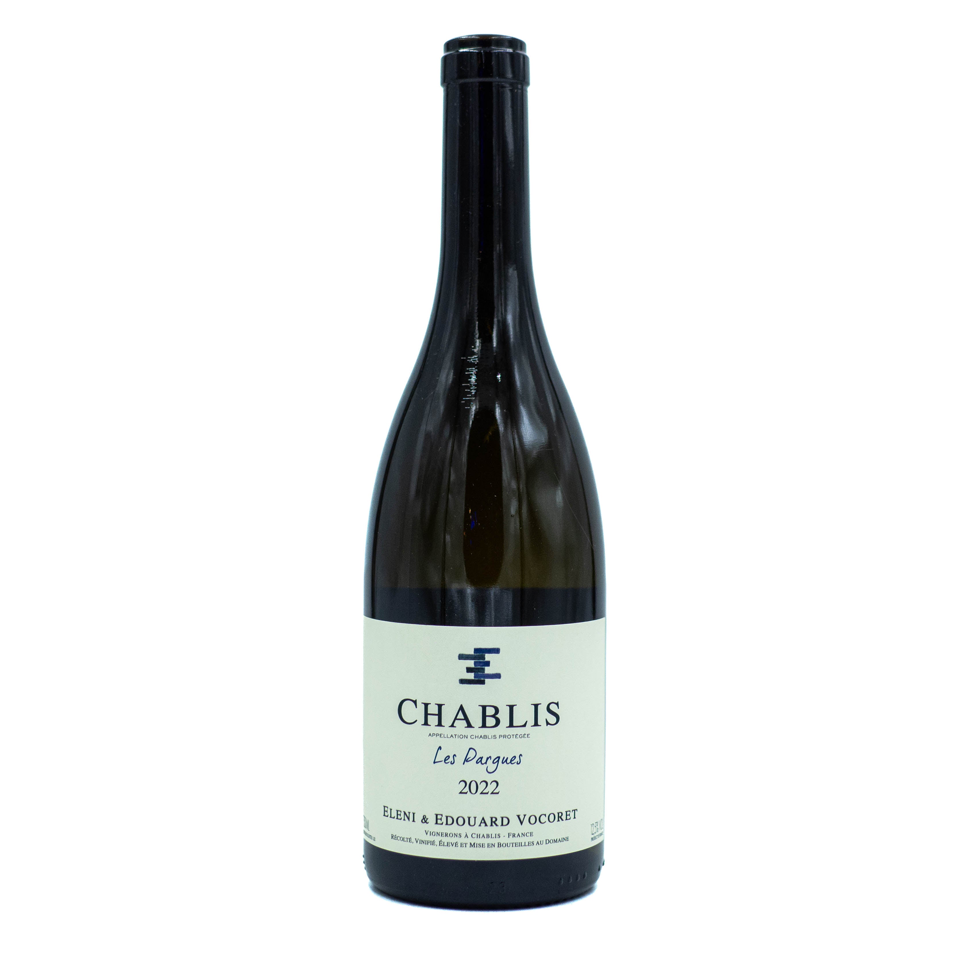 Chablis "Les Pargues" Domaine Eleni et Edouard Vocoret 2022
