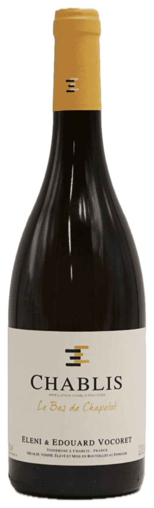 Chablis"Bas de Chapelot" Domaine Eleni et Edouard Vocoret 1.5l 2023