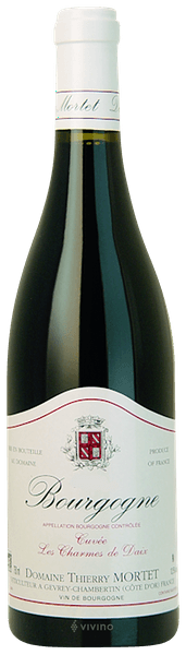 Bourgogne Les Charmes de Daix Domaine Thierry Mortet 2023