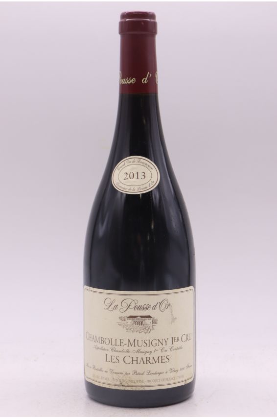 Chambolle Musigny 1er Cru Les Charmes Domaine de la Pousse d'Or 2013