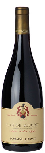 Clos de Vougeot Grand Cru Vieilles Vignes Domaine Ponsot 2018