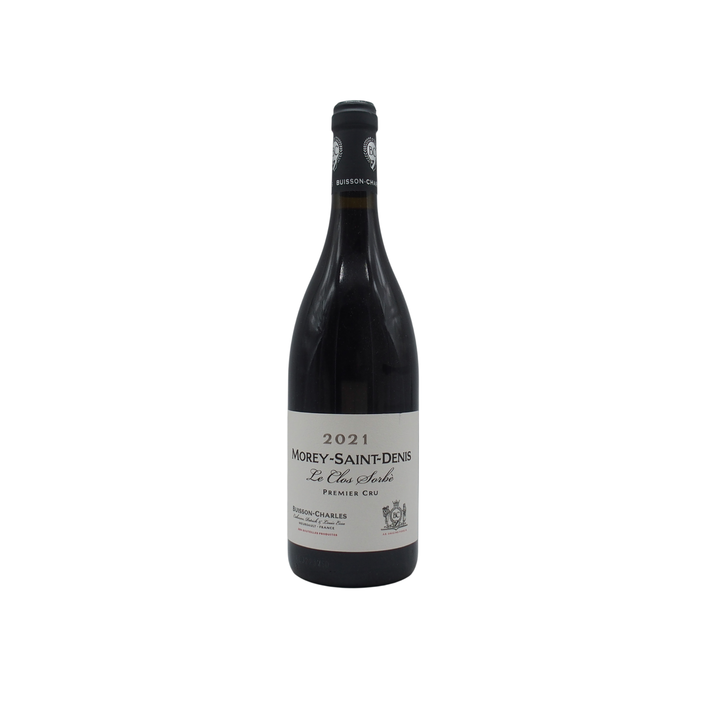 Morey Saint Denis 1er Cru Le Clo Sorbè Domaine Buisson Charles 2021s