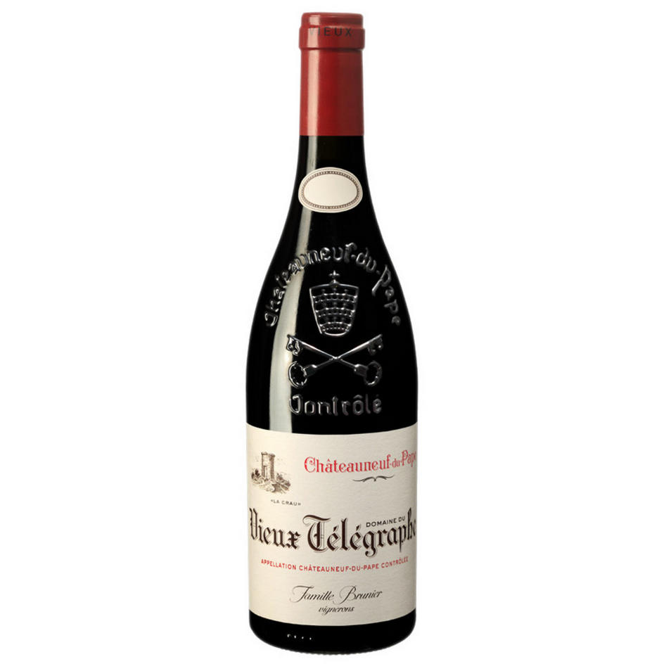 Châteauneuf du Pape La Crau Domaine Vieux Télégraphe 2012 demi bouteille 