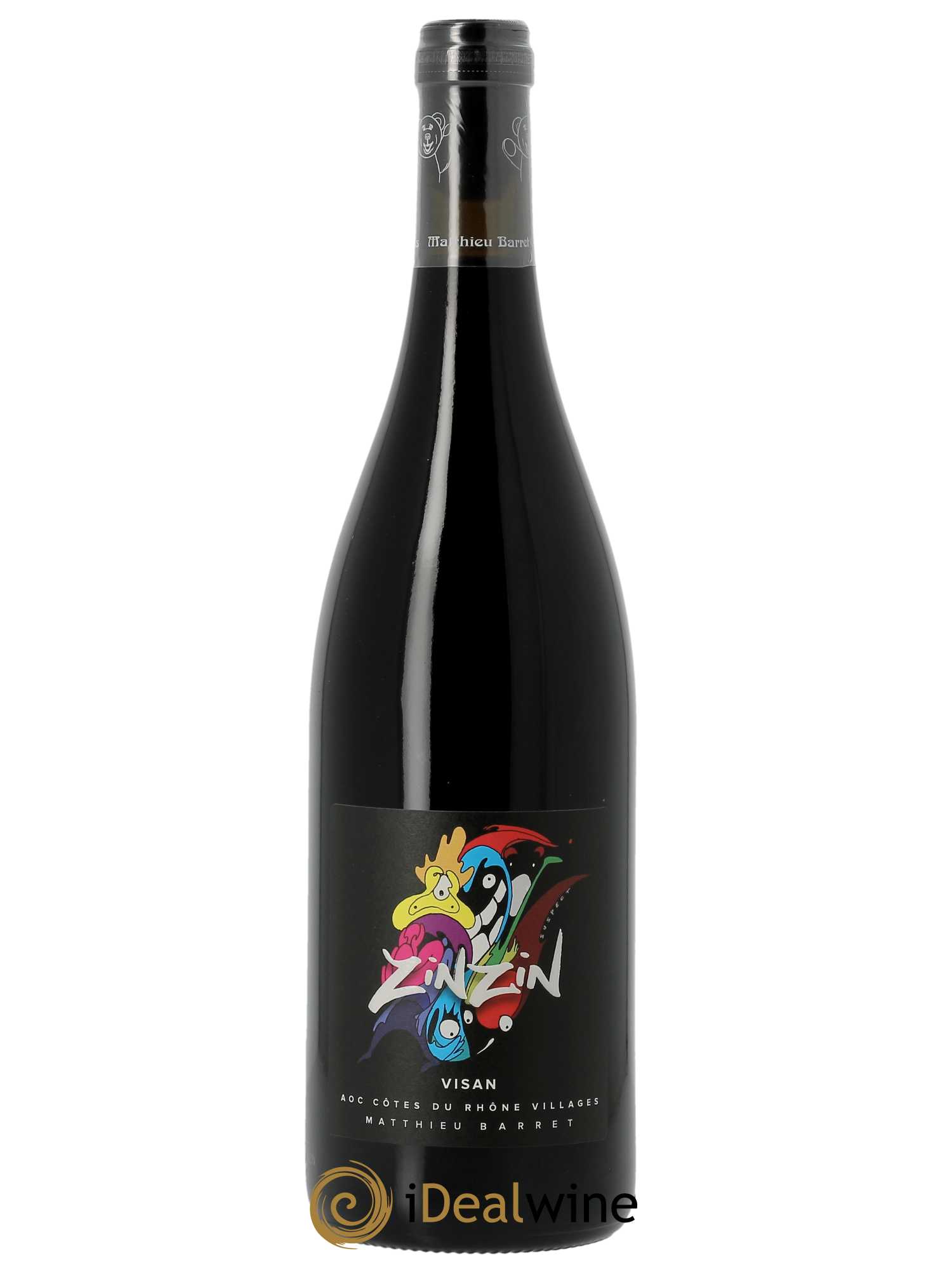 Côtes du Rhône Villages Visan Zinzin Domaine Matthieu Barret 2022