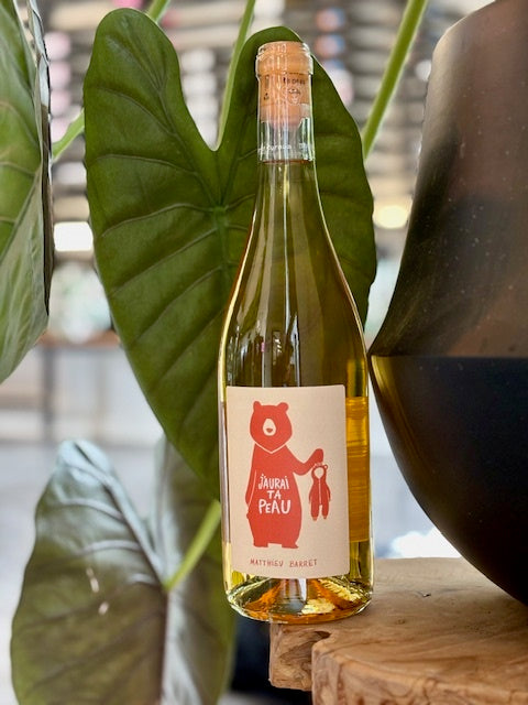 Vin de France J'aurai ta peau Macération Domaine Matthieu Barret 2024