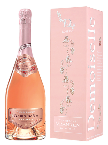 Champagne Vranken Cuvée Demoiselle Rosé Prestige Présentation Spéciale Vin effervescent