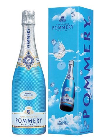 Champagne POMMERY S/GLACE ROYAL BLUE SKY Vin effervescent