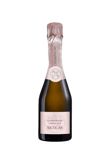 1/2 CHAMPAGNE NICOLAS Rosé 1ERE CUVEE Vin effervescent