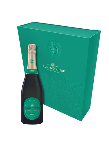 COFFRET CANARD-DUCHÊNE LÉONIE + 2 FLÛTES Vin effervescent