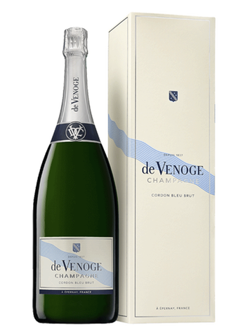 Magnum Champagne De Venoge Cordon Bleu Brut Vin effervescent