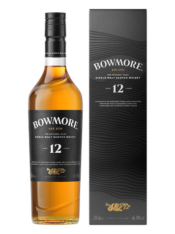 BOWMORE 12 ANS ISLAY SINGLE MALT Whisky
