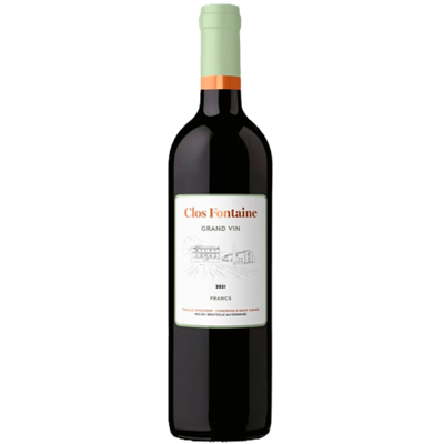 Francs Côtes de Bordeaux. OWC06 Château Clos Fontaine 2022