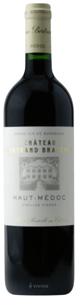 Haut Médoc Vieilles Vignes Château Bertrand Braneyre 2009