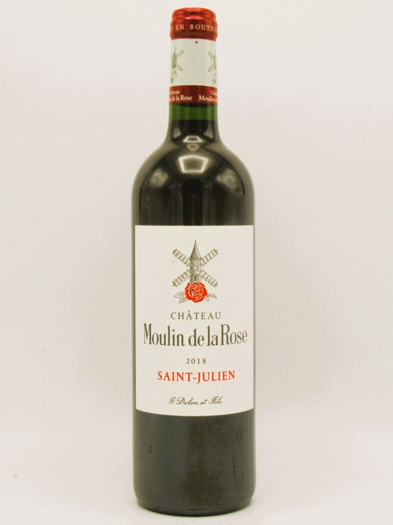 Saint Julien Cru Bourgeois Famille Delon Château Moulin de la Rose 2018, rouge, Saint Julien, Bordeaux Médoc