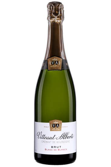 Crémant de Bourgogne Blanc de blancs Brut Domaine Vitteaut Alberti 