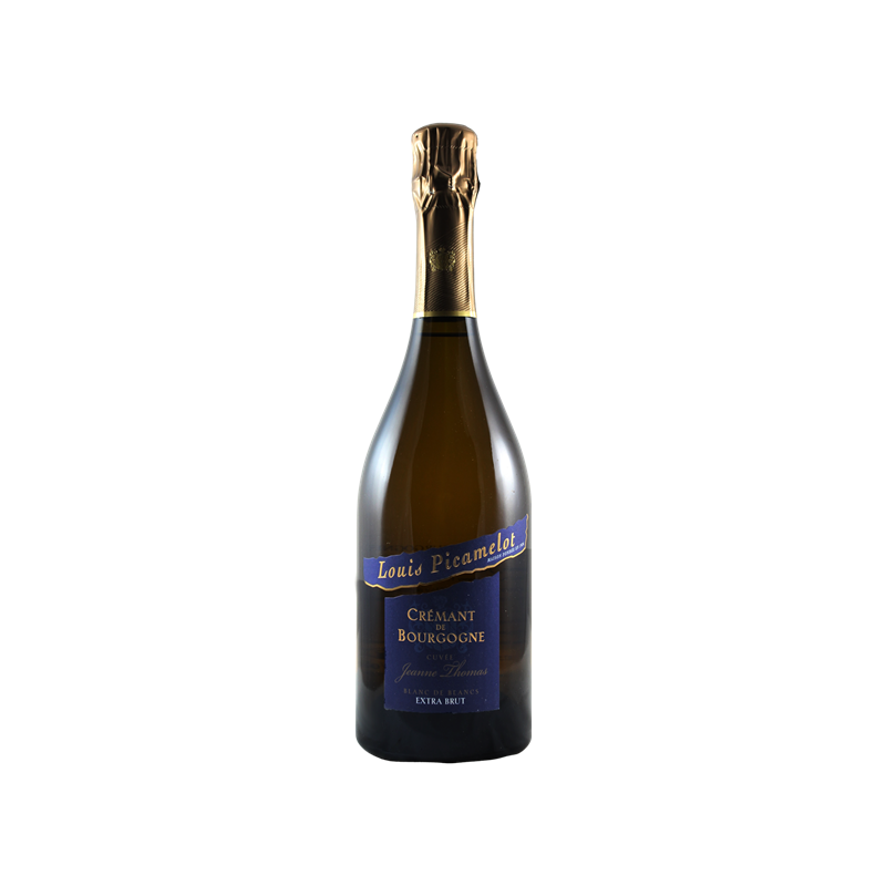 Crémant de Bourgogne Cuvée Jeanne Thomas Blanc de blancs Extra Brut Domaine Louis Picamelot 