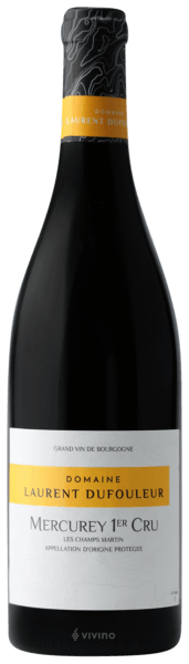 Mercurey 1er Cru Les Champs Martin Domaine Laurent Dufouleur 2019