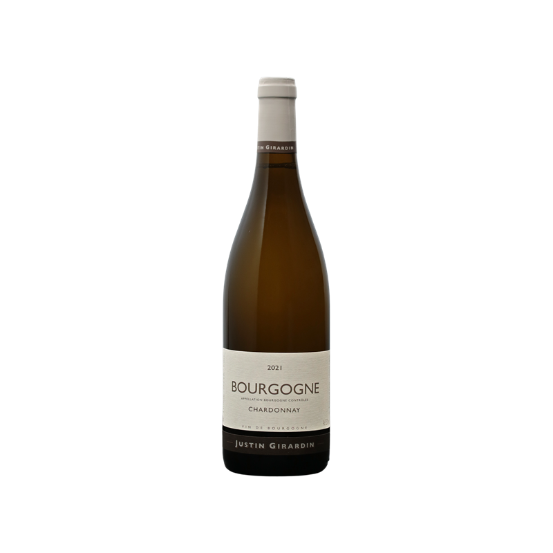 Bourgogne Chardonnay Domaine Justin Girardin 2021, blanc, Bourgogne, Bourgogne Côte de Beaune