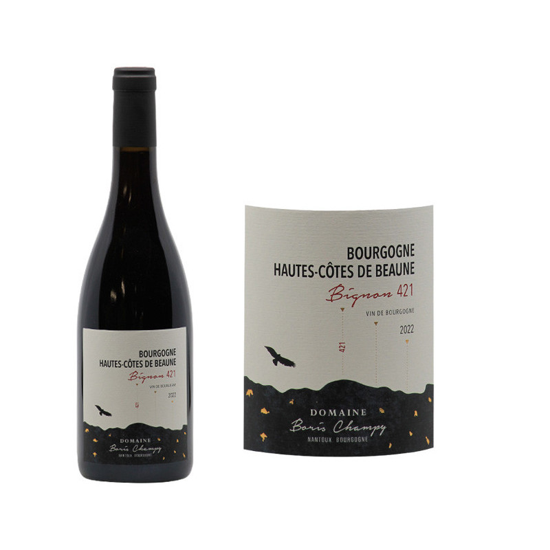 Bourgogne Hautes Côtes de Beaune Bignon 421 Domaine Boris Champy 2022, rouge, Bourgogne Hautes Côtes de Beaune, Bourgogne Côte de Beaune