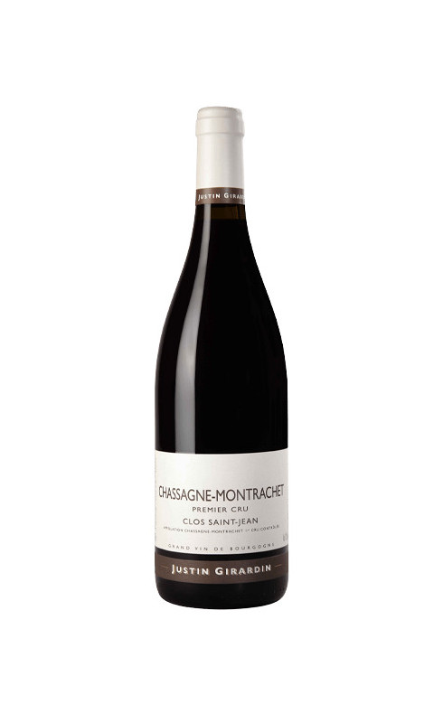 Chassagne Montrachet 1er Cru Clos Saint Jean Domaine Justin Girardin 2021, rouge, Chassagne Montrachet, Bourgogne Côte de Beaune